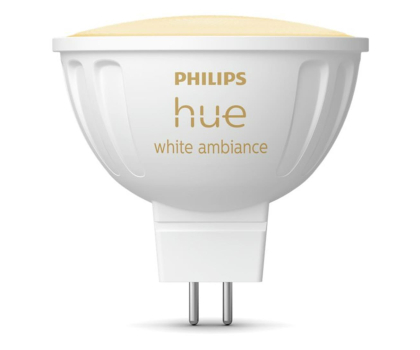 Inteligentne oświetlenie Philips Hue Hue White and color ambiance Żarowka MR16 GU5.3 400 lm 8719514491403